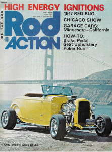 ROD ACTION 1975 MAY - '17 RED BUG, SEATS, BRAKE PEDALS, '29 FORD